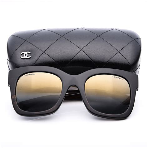 CHANEL Mirror CC Sunglasses 5357 Brown 